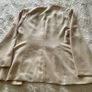 Allsaints Cream Blazer UK 10 Image 3