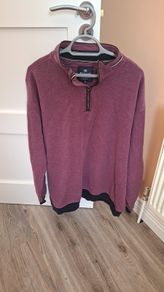 Mens Baileys Burgundy Sweatshirt 5XL