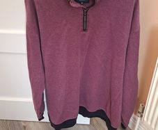 Mens Baileys Burgundy Sweatshirt 5XL