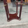 Antique Lamp Table with Marble Top Image 3