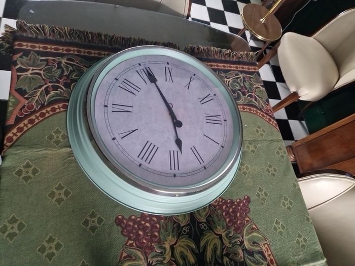 23 inch wide extra Large metal wall Clock