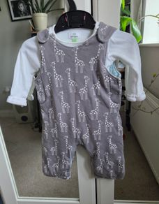 Baby dungarees set