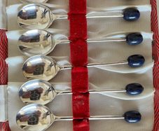 Stunning Vintage Art Deco cocktail muddler spoons