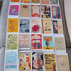 25 Cookery Postcards all different and new with FREE STANDARD POSTAGE INCLUDED