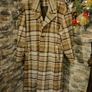 Reclaimed Vintage inspired duster coat in check  Oversized fit Size medium but would fit Large To fit a size 40 inch chest in men's  Size 16 in women's  Fully lined Perfect condition Very retro Image 5