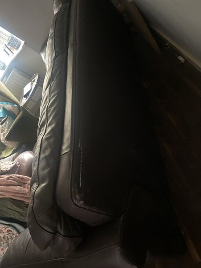 leather sofa