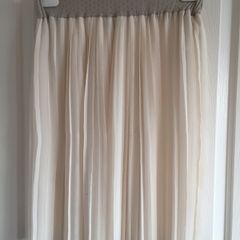 White Pleated Skirt