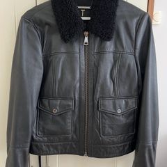Black Ted Baker leather jacket