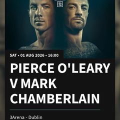 Pierce o leary boxing ticket