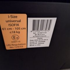Maxi Cosi i-Size universal isofix Free