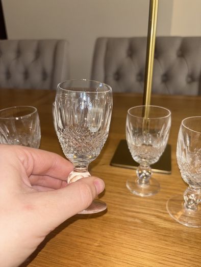 Waterford Crystal Set of 6 Vintage Colleen Cut Glasses
