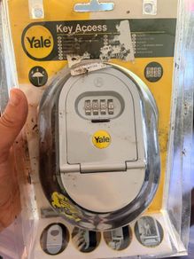 outside locked key box