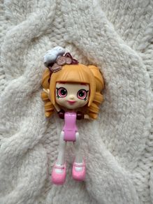 Shopkins Happy Places COCO COOKIE Lil Shoppie Doll Used Please look at the pictures