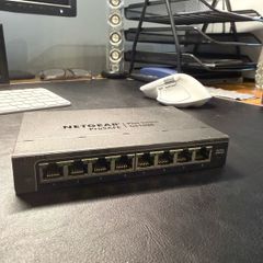Netgear GS108E Managed Switch 8 Port Gigabit Ethernet LAN (Condition: Very Good)