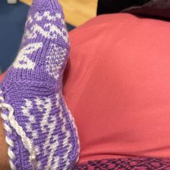 Slipper socks handmade
