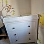 Baby changing unit/chest of drawers Image 2