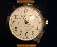 Pierce Analogue Watch In Brown / White - Tokyo Laundry