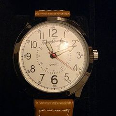 Pierce Analogue Watch In Brown / White - Tokyo Laundry