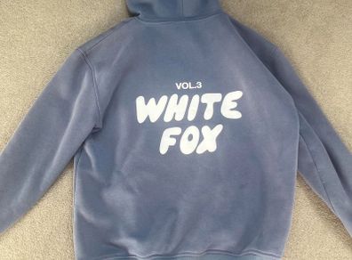 Navy Whitefox hoodie