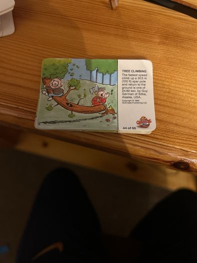Card Collection - based on the Guinness Book of Cards