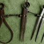 Vintage Moore & Wright - Sheffield Spring Joint Jenny Calipers Clippers  Tool Image 2