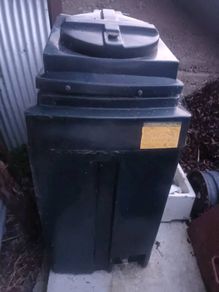 Bunded oil tank