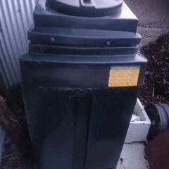 Bunded oil tank
