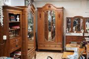 Antique French Oak Bedroom Suite