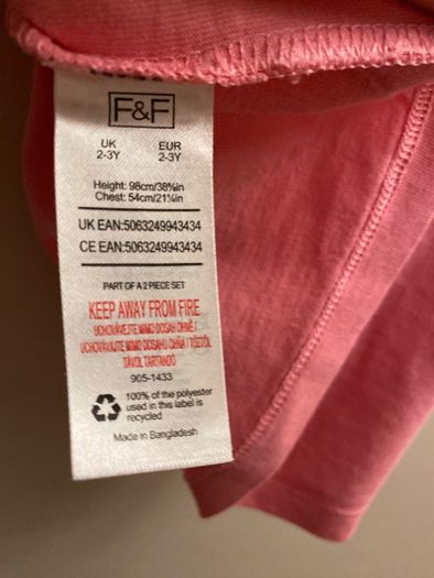 Pink top (age 2-3)