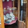 Elegant French Curved Glass Display Cabinet / Vitrine Image 7