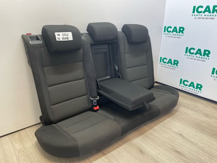 2012 Volkswagen Golf Interior REAR Seats Rear bench