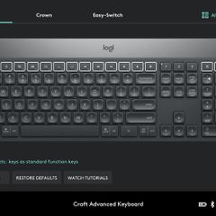 Logitech Craft Creative Wireless Keyboard - Brand New Unused