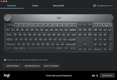 Logitech Craft Creative Wireless Keyboard - Brand New Unused