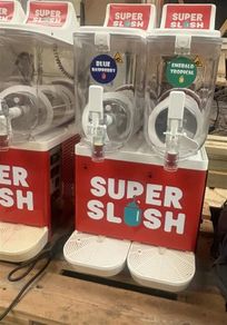 Commercial Twin Bowl Slush Machine 2 x 12L