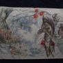 Brownie Downing - 4 X Rare Original Watercolour Illustrations - 3 signed Image 7