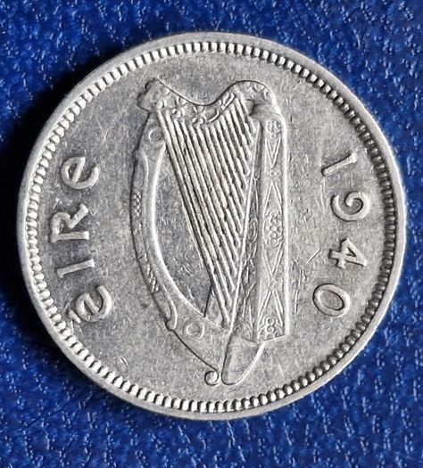 Ireland 1940 Three 3d Pence coin
