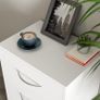 Set of 2 bedside lockers bedside drawers  bedside table Image 3
