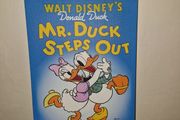 Walt Disney Donald Duck - Mr Duck Steps out canvas picture