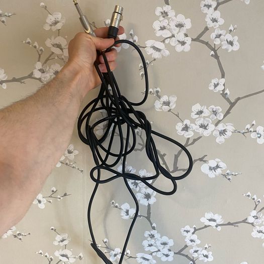 Female XLR to male 1/4 mono Jack (audio cable)