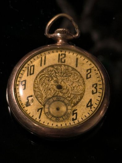 (10K Gold Filled) 1918 Hampden McKinley Pocket Watch - Parts / Repair