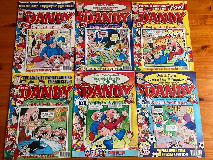 Comics: 'The Dandy' 1999 (49 numbers)