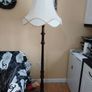 Vintage Mahogany Floor Lamp Image 2