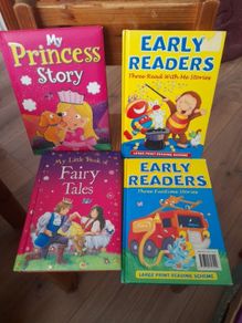 Young child four hardback book bundle E3 bundle price