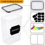 Brand New 42-pack sealed storage containers with lids, clear plastic storage containers Image 4