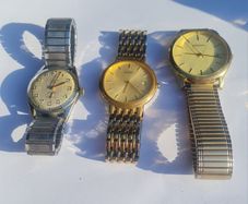Old watches all 3 working perfectly