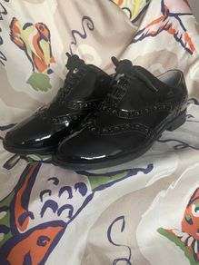 VIONIC Black Patent Leather Flats