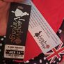 BNWT Lady Vintage Made in London ruby shawl black polka dot midi dress size UK16 EU44 Postage included Image 5