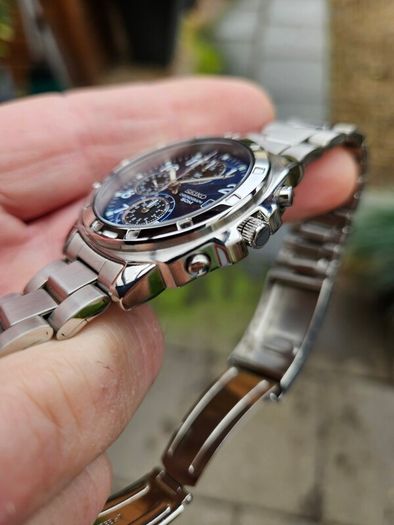 Watch Seiko Chronograph.