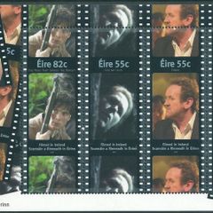 2008 Ireland Filmed in Ireland Commemorative Stamps Miniature Sheet Mint Never Hinged (MNH)