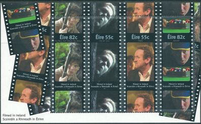 2008 Ireland Filmed in Ireland Commemorative Stamps Miniature Sheet Mint Never Hinged (MNH)
